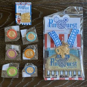 Disney pin quest completed limited edition